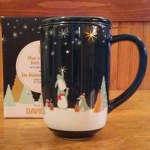 David's Tea Nordic Mug W/ Infuser and Lid